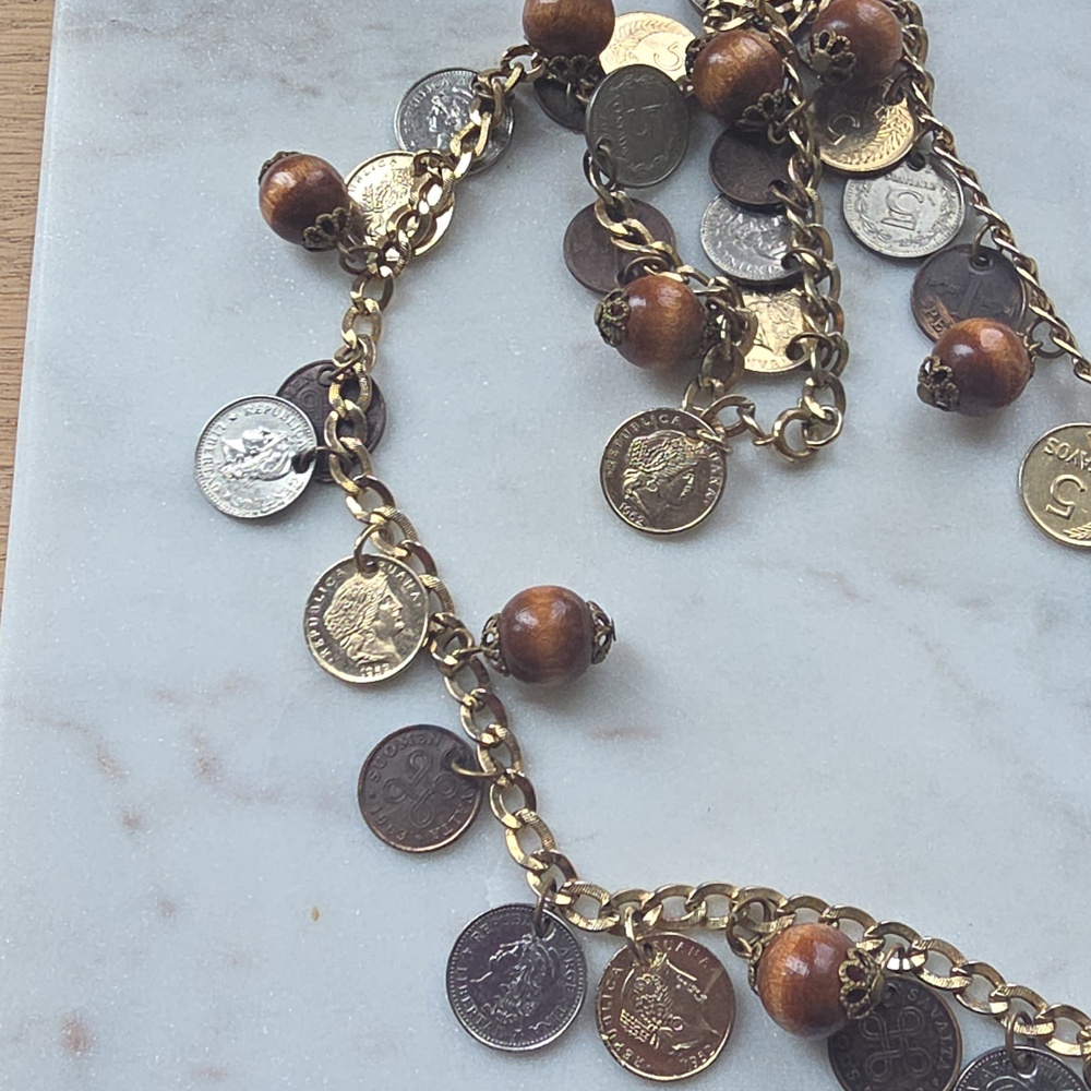 Traveler Charm Coin Necklace - Picture 7 of 11
